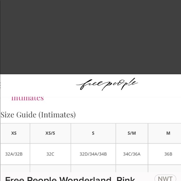 Free People Wonderland Bralette Bra Antique Pink - Picture 7 of 7